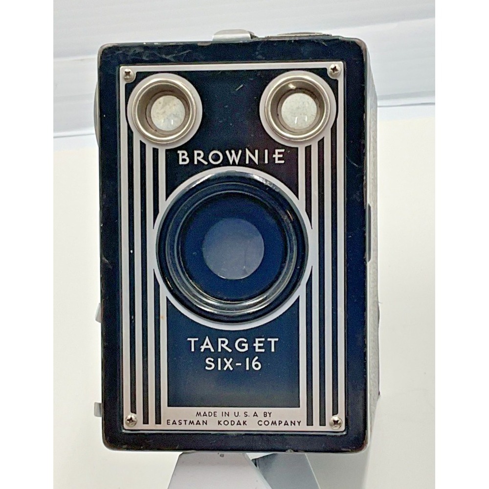 Kodak Brownie Target Six-16 Box Camera Black Vintage‎ USA